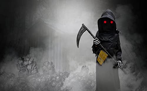 Grim Reaper Kids Halloween Costume Set