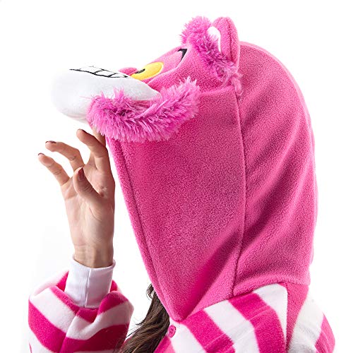 Cheshire Cat Plush Adult Onesie Pajamas Costume