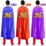 Superhero Capes and Masks Set for Halloween