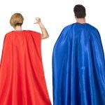 Double-Sided Superhero Cape & Mask Set