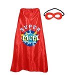 Red Superhero Cape and Mask for Halloween Fun