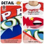 Red Superhero Cape and Mask for Halloween Fun