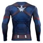 Captain 1 Super Hero Quick-Dry Cosplay T-Shirt