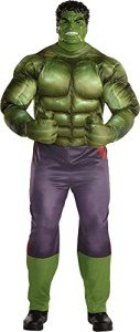Marvel Hulk Costume for Men - Halloween Party Gear