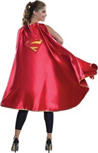 Deluxe Adult Supergirl Halloween Cape