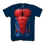 Adult Blue Spider-Man Costume T-Shirt, Marvel