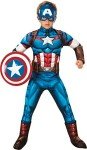 Boys Captain America Avengers Halloween Costume Deluxe