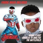 Captain America Falcon Costume for Kids, Size M