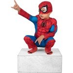 Spiderman Muscle Halloween Costume for Toddler Boys