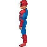 Spiderman Muscle Halloween Costume for Toddler Boys
