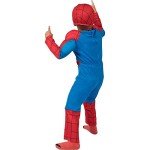 Spiderman Muscle Halloween Costume for Toddler Boys