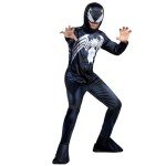 Venom Youth Halloween Costume with Detachable Mask