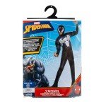 Venom Youth Halloween Costume with Detachable Mask