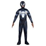 Venom Youth Halloween Costume with Detachable Mask