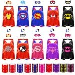 Superhero Capes and Masks Set for Kids