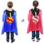 Superhero Capes and Masks Set for Kids