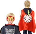 Superhero Capes and Masks Set for Kids