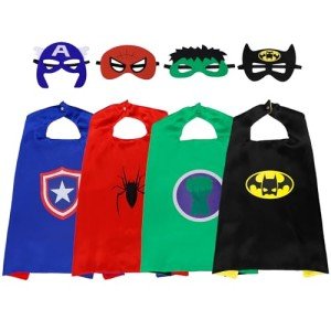 Superhero Capes and Masks for Kids' Costumes
