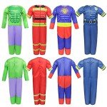 Boys' Dress-Up Costumes: Superhero, Policeman & Fireman