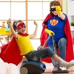Kids' Superhero Capes & Masks - 3PCS Set