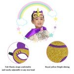 Rainbow TuTu Superhero Costume for Little Girls