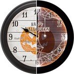 Happy Halloween Pumpkin LED Wall Clock - 12.5