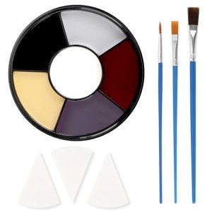 6 Colors Face & Body Paint Set for Halloween