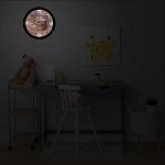 Happy Halloween Pumpkin LED Wall Clock - 12.5