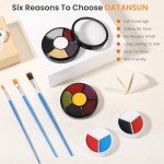6 Colors Face & Body Paint Set for Halloween