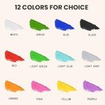 Vibrant Cream Face Paint Stick for Halloween Fun