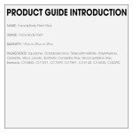 Vibrant Cream Face Paint Stick for Halloween Fun