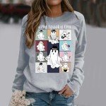 Cute Ghost Women’s Halloween Oversized Sweatshirt