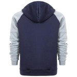 Men's Lightweight Black Zip-Up Halloween Hoodie