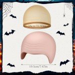 NACHLYNN Halloween Bald Cap for Adults – 2-6 Pcs
