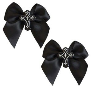 Cartoon Cross Bow Halloween Hair Clip Accessories