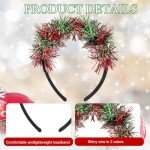6 Pcs Halloween Fuzzy Pom Pom Headbands