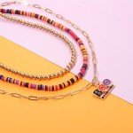 Spooky Pumpkin Pendant Choker Necklace for Halloween