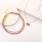 Spooky Pumpkin Pendant Choker Necklace for Halloween