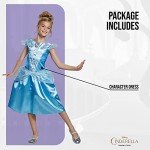 Classic Cinderella Dress for Girls - Halloween Costume
