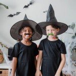 48pcs Self-Adhesive Fake Mustaches for Halloween Fun