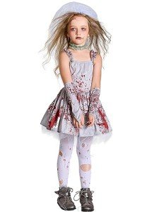 VnimVinter Ghost Bride Tutu Costume for Girls