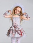 VnimVinter Ghost Bride Tutu Costume for Girls