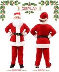 Kids Santa Claus Costume for Halloween Fun