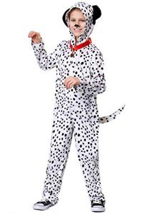 Adorable Dalmatian Kids Costume - XL Size