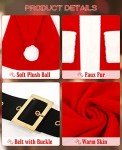 Kids Santa Claus Costume for Halloween Fun