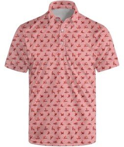 Funny Halloween Golf Shirt for Men - 2XL