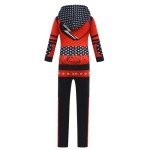 ZIVANTO Girls Red Princess Costume & Wig Set