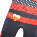 ZIVANTO Girls Red Princess Costume & Wig Set