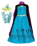 Girls' Coronation Costume Set with Cape & Tiara