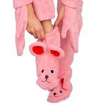 Adult Unisex Bunny Pajama Costume for Halloween
